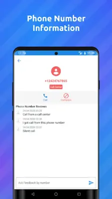 Caller ID Phone Number Lookup android App screenshot 0