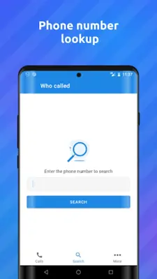 Caller ID Phone Number Lookup android App screenshot 1